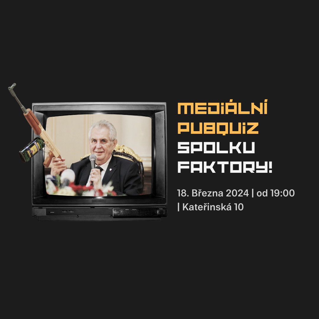 Mediální Pub Quiz spolku Faktory vol.3