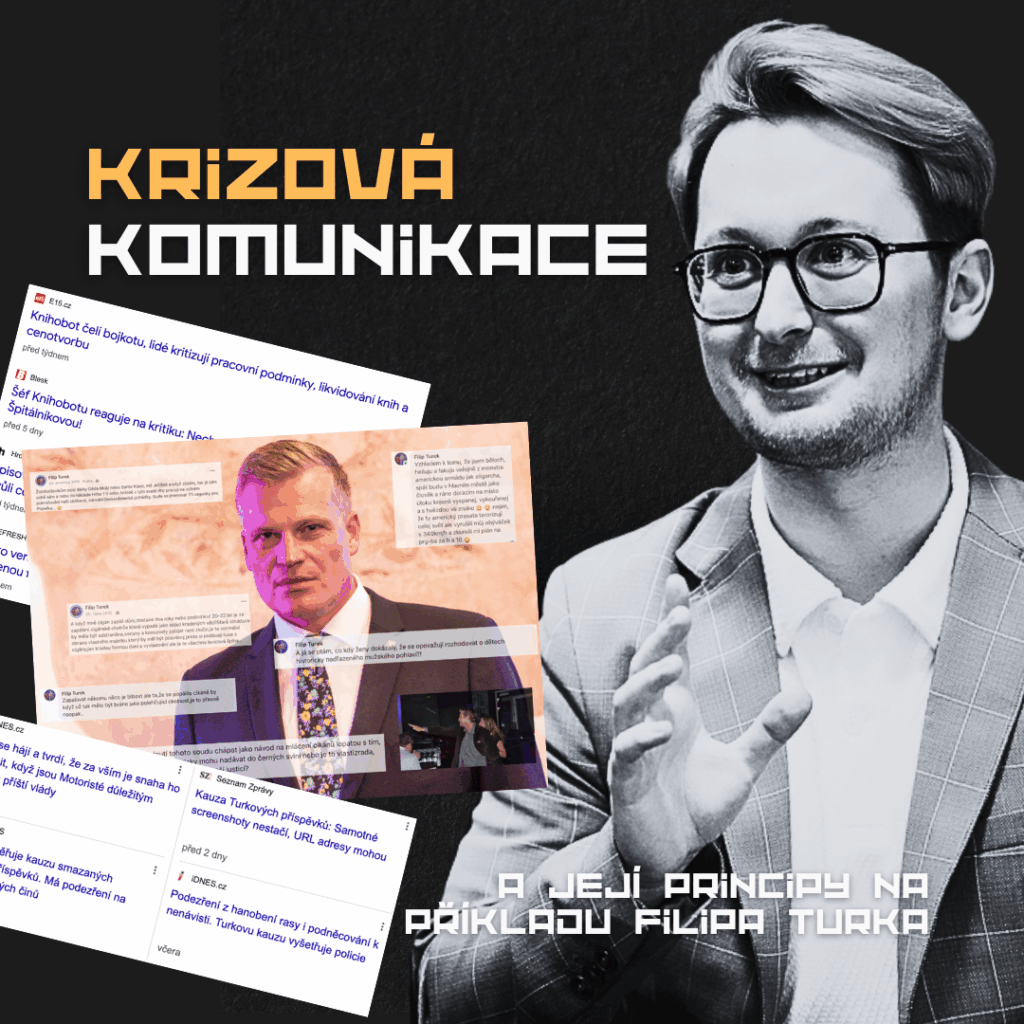 Krizová komunikace srozumitelně: Principy na příkladu Filipa Turka